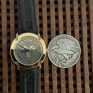 Small case - New York City MTA Licensed Token Watch